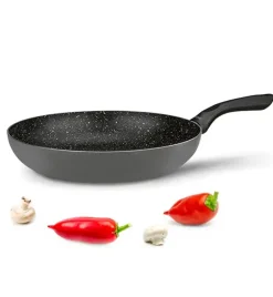 TADAR AMARANTINA GREY MARBLE Patelnia non-stick ⌀ 28 cm / aluminium / indukcja