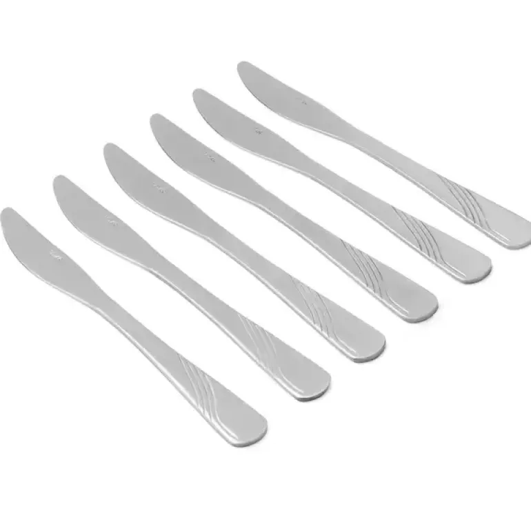 TADAR AMAZON 6 x nóż obiadowy / stal nierdzewna