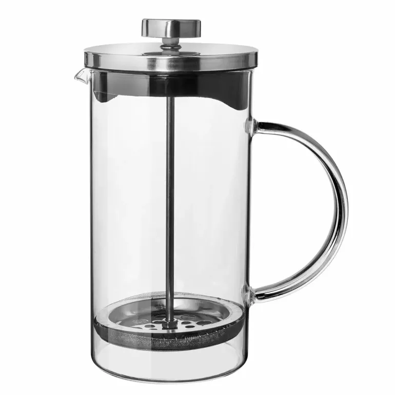 TADAR CREMA Zaparzacz tłokowy do kawy i herbaty French press 0.6 L / szkło + tworzywo sztuczne