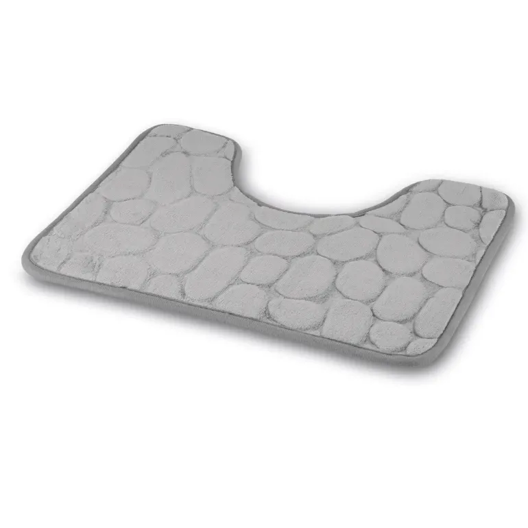 TADAR DYWANIKI ŁAZIENKOWE KPL.2 SZT. 40x60+ 50x40CM JASNO SZARE