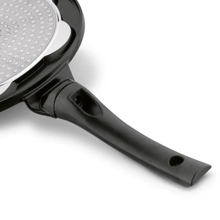 TADAR EMOTKI Patelnia do pancakes i placków 26,5 cm / czarna / non-stick / indukcja