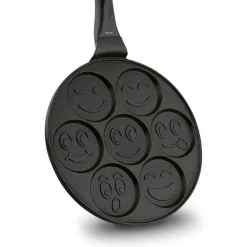 TADAR EMOTKI Patelnia do pancakes i placków 26,5 cm / czarna / non-stick / indukcja