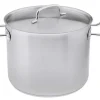 TADAR Garnek gastronomiczny 36,5 l z pokrywką 36 cm / stal nierdzewna / indukcja