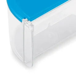 TADAR | GREAT PLASTIC Pojemnik na produkty sypkie i suche 14x10x9,5 cm | niebieski