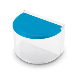 TADAR | GREAT PLASTIC Pojemnik na produkty sypkie i suche 14x10x9,5 cm | niebieski