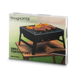 TADAR GRILL TURYSTYCZNY SKŁADANY 36x27x20 CM