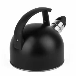 TADAR KACPER Czajnik ze stali nierdzewnej 1,5 l / czarny / gaz / indukcja