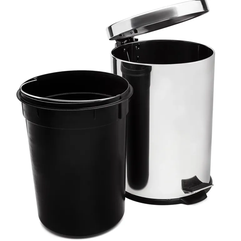 TADAR Kosz na śmieci 20 L / stal nierdzewna