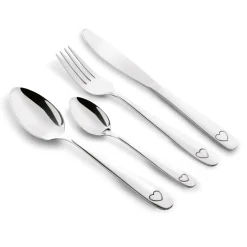 TADAR | LOVELY Sztućce komplet 24 el / 6 os / stal nierdzewna
