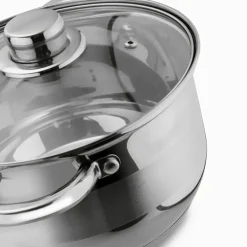 TADAR LUZON Garnek 2,3 l z pokrywką / stal nierdzewna / indukcja