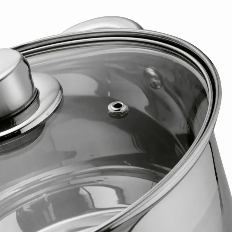 TADAR LUZON Garnek 2,3 l z pokrywką / stal nierdzewna / indukcja