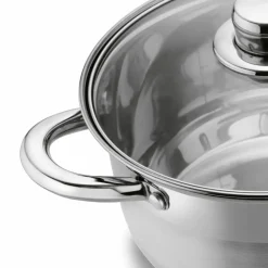 TADAR LUZON Garnek 2,3 l z pokrywką / stal nierdzewna / indukcja