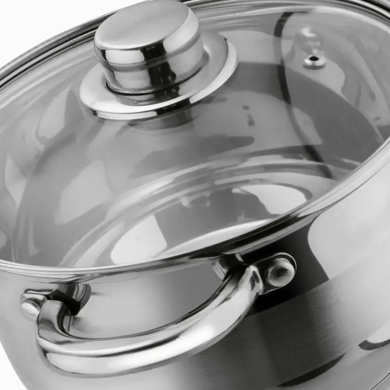 TADAR LUZON Garnek 2,3 l z pokrywką / stal nierdzewna / indukcja