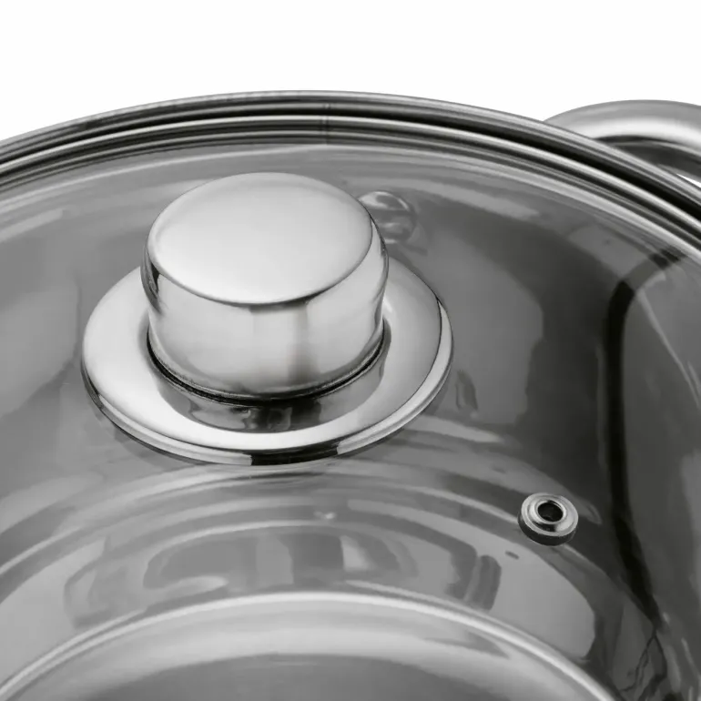 TADAR LUZON Garnek 2,3 l z pokrywką / stal nierdzewna / indukcja