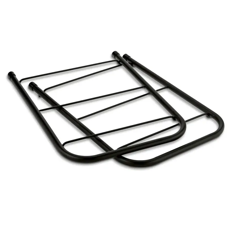 TADAR NOVA Dwupoziomowa suszarka do naczyń z 2 tacami i ociekaczem + uchwyt na deskę 53 x 33 x 24 cm / czarna