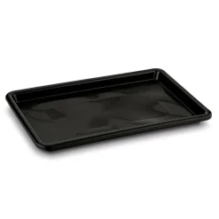 TADAR NOVA Dwupoziomowa suszarka do naczyń z 2 tacami i ociekaczem + uchwyt na deskę 53 x 33 x 24 cm / czarna