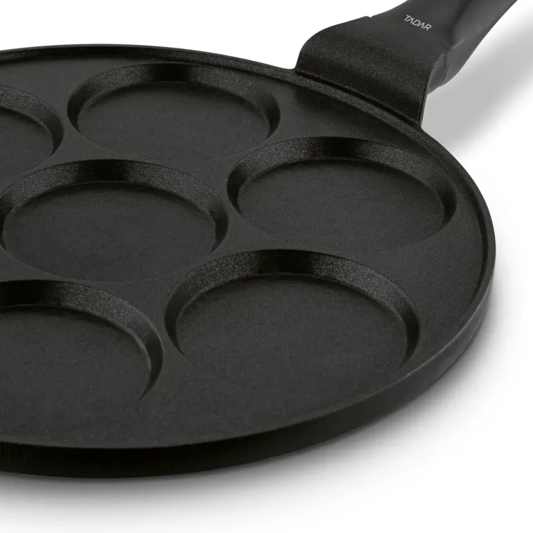 TADAR Patelnia do pancakes i placków 26,5 cm / czarna / non-stick / indukcja