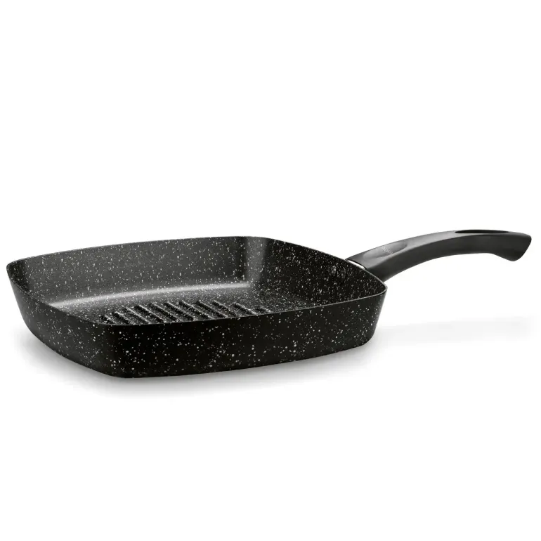 TADAR PATELNIA NON-STICK GRILLOWA MARMARA BLACK 26CM BEZ INDUKCJI