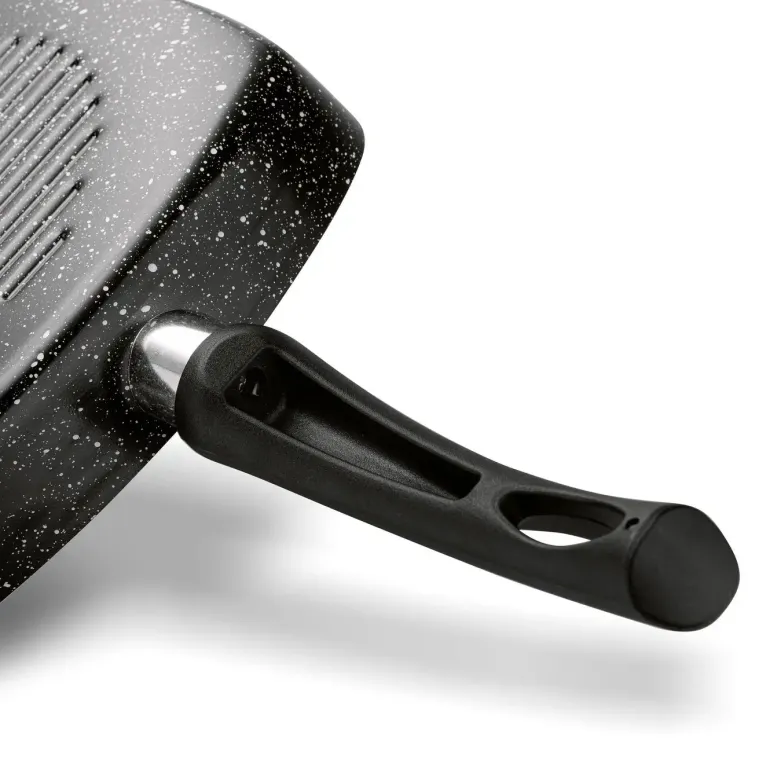 TADAR PATELNIA NON-STICK GRILLOWA MARMARA BLACK 26CM BEZ INDUKCJI