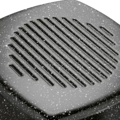 TADAR PATELNIA NON-STICK GRILLOWA MARMARA BLACK 26CM BEZ INDUKCJI