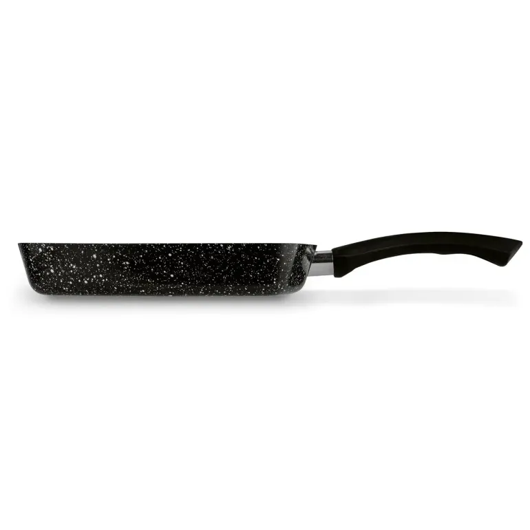 TADAR PATELNIA NON-STICK GRILLOWA MARMARA BLACK 26CM BEZ INDUKCJI