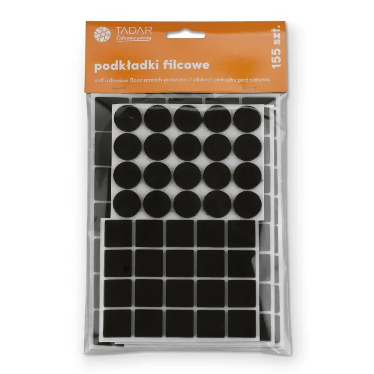 TADAR PODKŁADKI FILCOWE POD MEBLE 155 SZT.