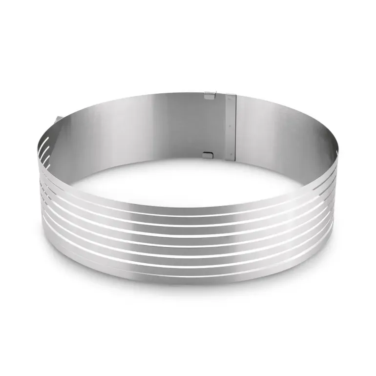 TADAR Regulowana obręcz do cięcia biszkoptu 24-26 cm