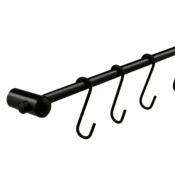 TADAR RELING KUCHENNY Z 8 WIESZAKAMI 54CM CZARNY