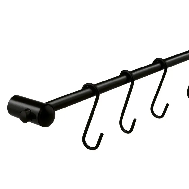 TADAR RELING KUCHENNY Z 8 WIESZAKAMI 54CM CZARNY
