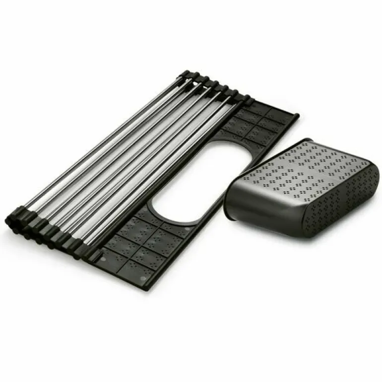 TADAR ROLL UP SUSZARKA/OCIEKACZ Z POJEMNIKIEM NA SZTUĆCE 44x28,5 CM