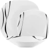 TADAR SAXO Serwis obiadowy 36 elementów dla 12 osób / porcelana
