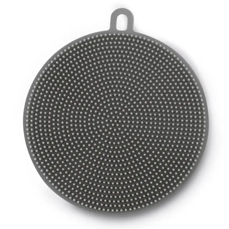 TADAR SILIKONOWA MYJKA/SZCZOTKA 10,5 CM SZARA