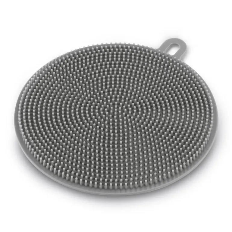 TADAR SILIKONOWA MYJKA/SZCZOTKA 10,5 CM SZARA