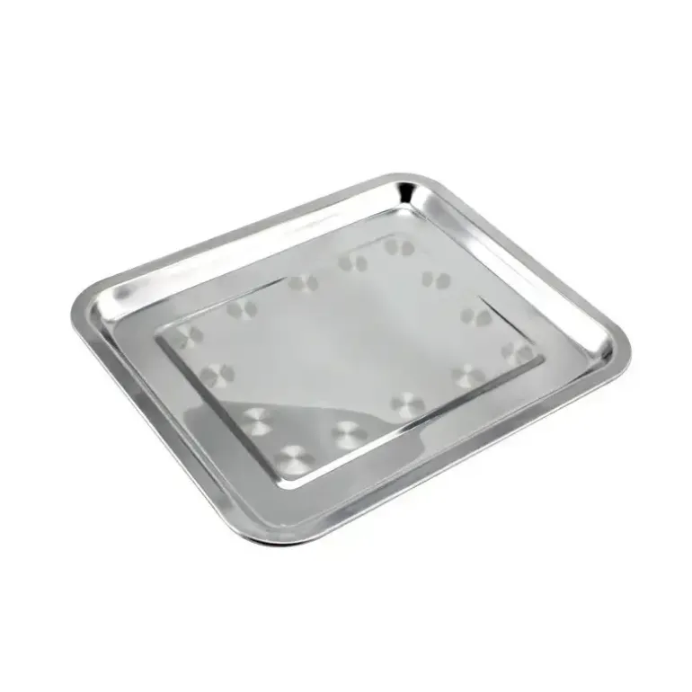 TADAR Taca gastronomiczna prostokątna 45 x 30 cm / stal nierdzewna