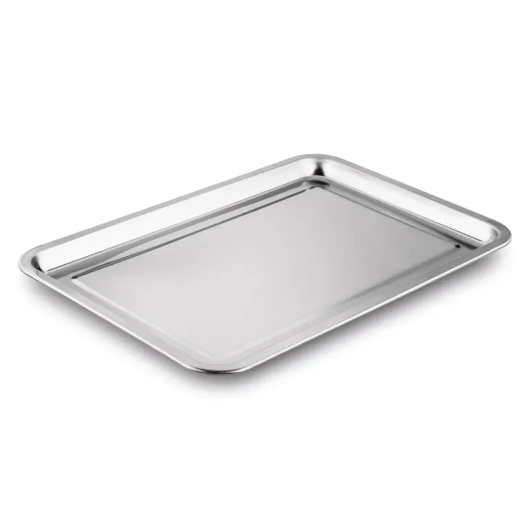 TADAR Taca gastronomiczna prostokątna 40 x 30 cm / stal nierdzewna