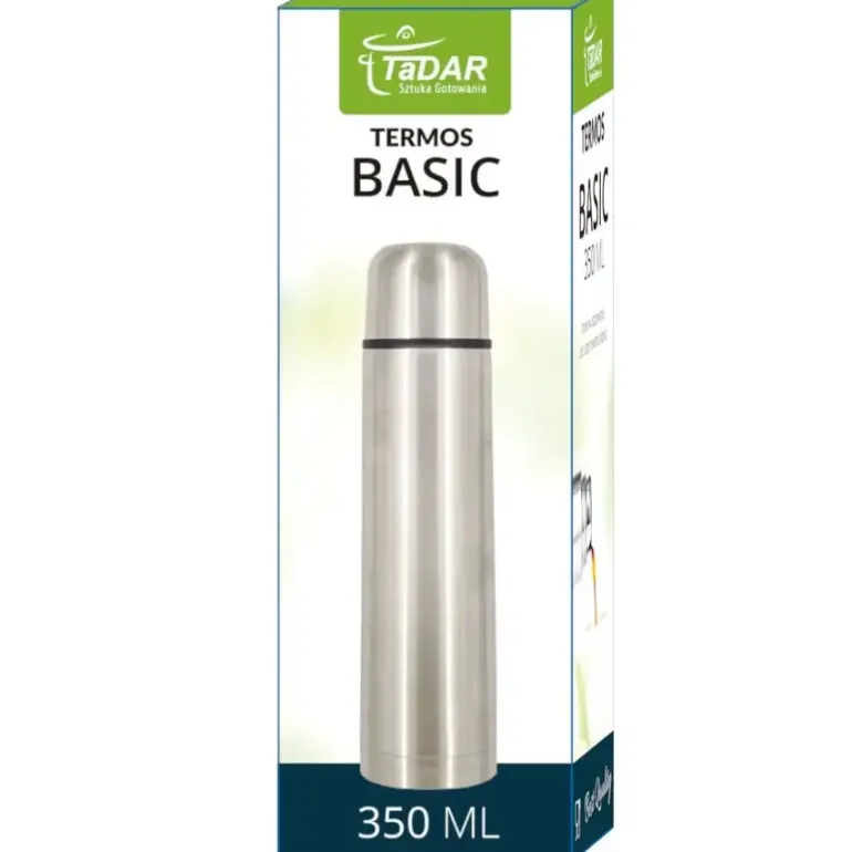 TADAR Termos do kawy i herbaty 350 ml / stal nierdzewna / izolacja próżniowa