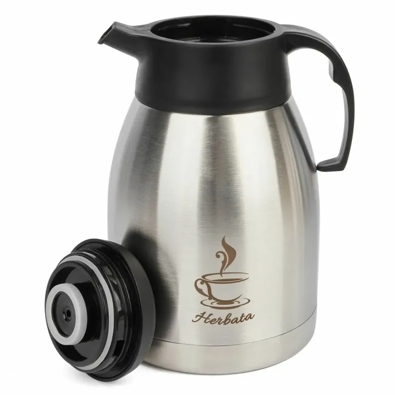 TADAR Termos / dzbanek konferencyjny na herbatę 1,5 L / stal nierdzewna
