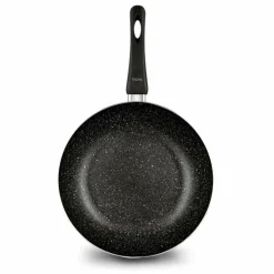 TADAR | WOK NON-STICK MARMARA BLACK 30X8.5CM INDUKCJA