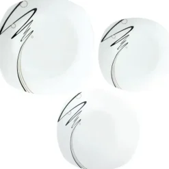 TADAR WSTĘGA Serwis obiadowy 36 elementów dla 12 osób / porcelana
