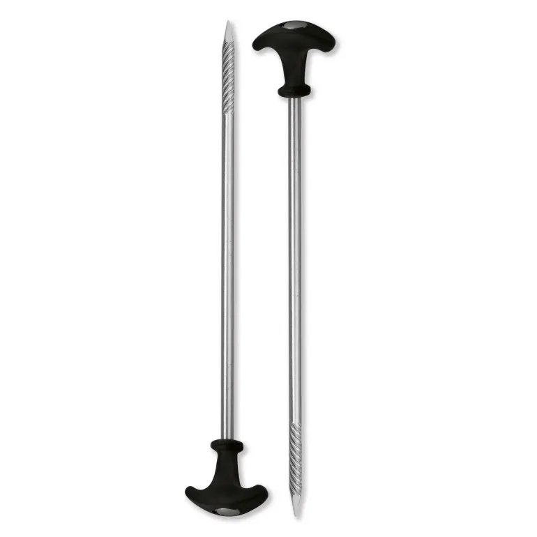 TADAR Zestaw 10 szt. śledzi do namiotu 31 cm / z pokrowcem / wkręcane