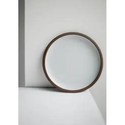 VERLO CHOCO Talerz płaski 29 cm, brązowo-biały
