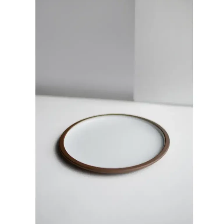 VERLO CHOCO Talerz płaski 29 cm, brązowo-biały