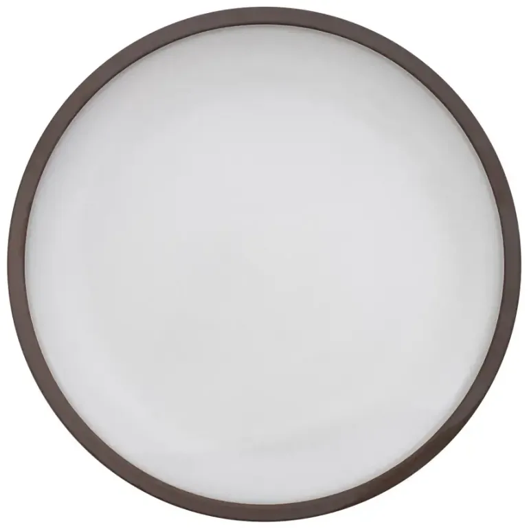 VERLO CHOCO Talerz płaski 29 cm, brązowo-biały