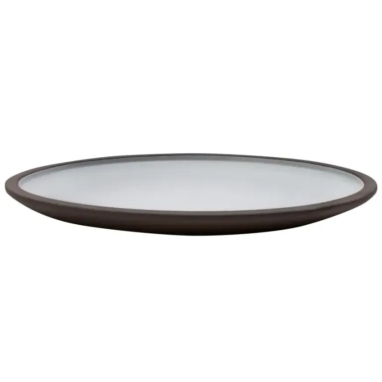 VERLO CHOCO Talerz płaski 29 cm, brązowo-biały