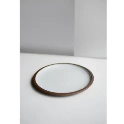 VERLO CHOCO Talerz płaski deserowy 20 cm, brązowo-biały