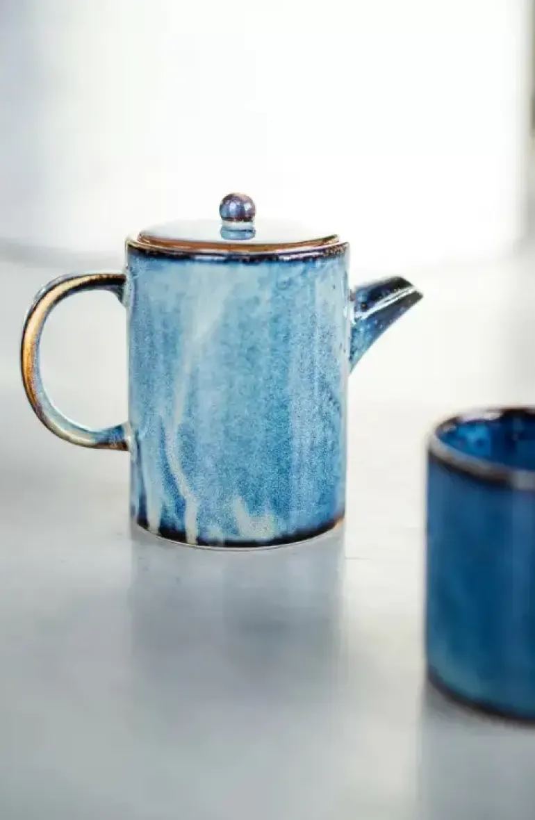 VERLO DEEP BLUE Dzbanek do kawy/herbaty 500 ml / porcelana