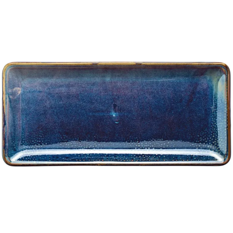 VERLO DEEP BLUE Półmis / półmisek 30,5 x 14 cm / porcelana
