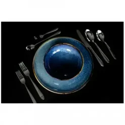 VERLO DEEP BLUE Talerz głęboki 26 cm / porcelana