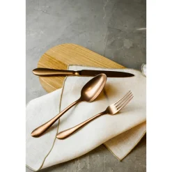 VERLO DESTELLO COPPER Widelec obiadowy LUZ / stal nierdzewna