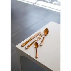 VERLO DESTELLO COPPER Widelec obiadowy LUZ / stal nierdzewna